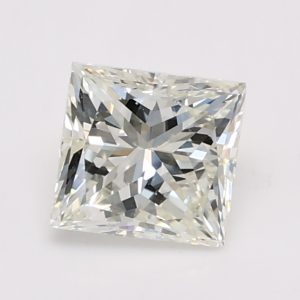 0.90ct K VVS1 Princess  Cut Natural Certified Diamond