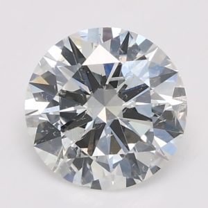 0.9ct H SI2 Round Cut Natural Certified Diamond