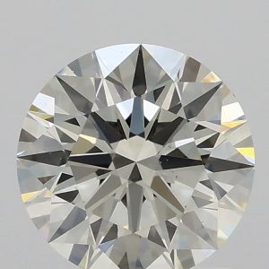 1.37ct L VS2 Round Cut Natural Certified Diamond