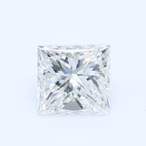 0.376ct I VS1 Princess Cut Natural Certified Diamond