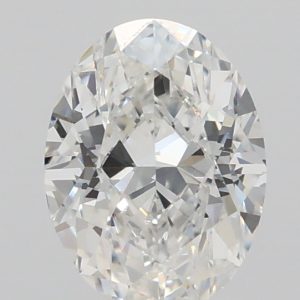 1.00ct F VVS2 Oval Cut Natural Certified Diamond