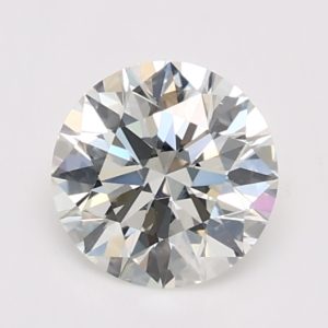 0.73ct K VVS1 Round  Cut Natural Certified Diamond