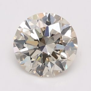 0.80ct O-P, Brown VS2 Round  Cut Natural Certified Diamond