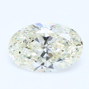 1.02ct L VS2 Oval Cut Natural Certified Diamond
