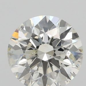 1.01ct J I1 Round Cut Natural Certified Diamond