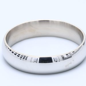 9kt White Gold Gents Wedding Bands