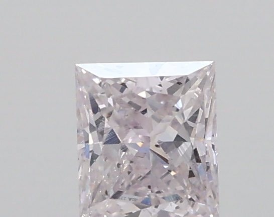 0.440ct Faint Pink I1 Radiant Cut Natural Certified Diamond