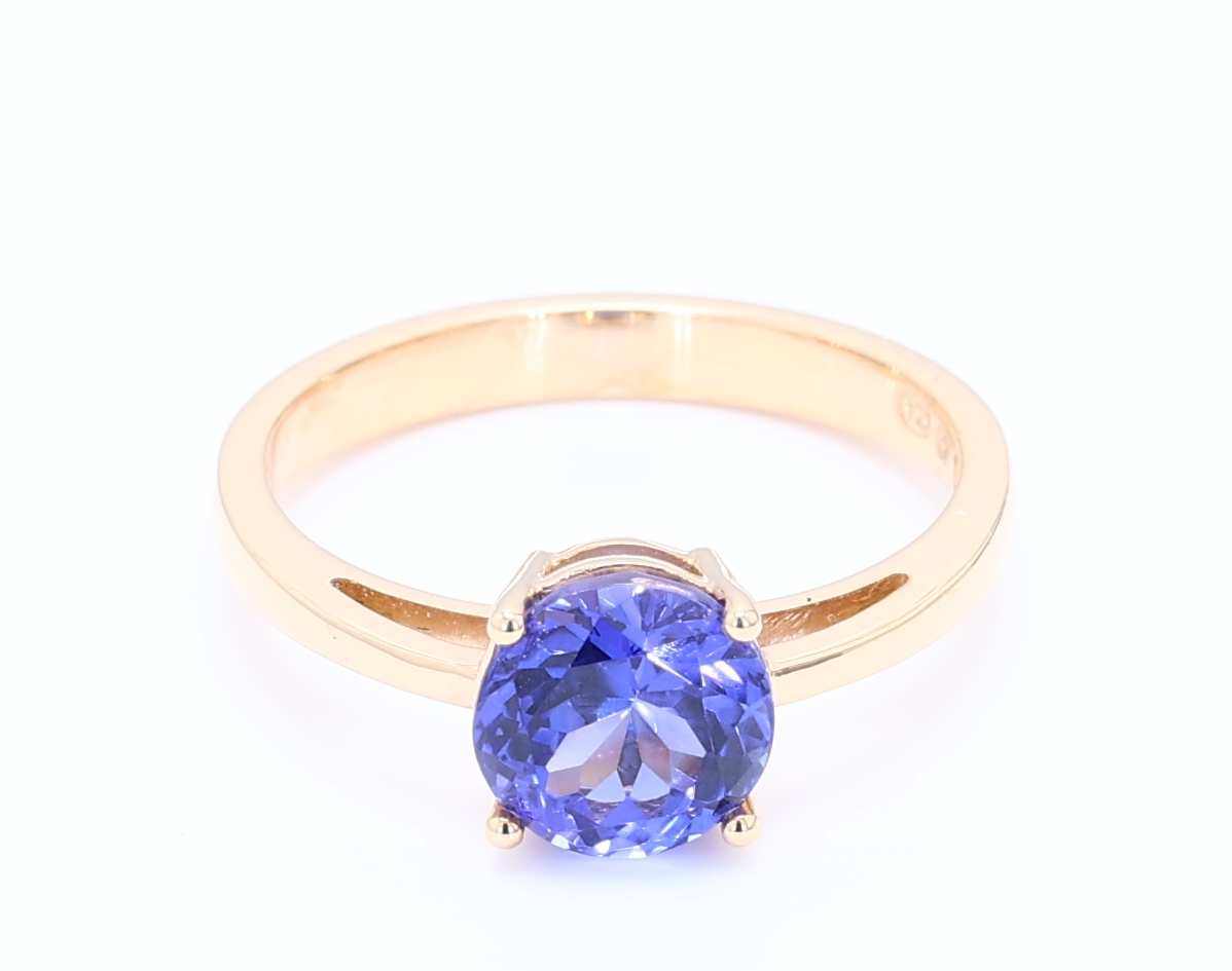 1.911ct Violet Blue Vivid+ AAA+