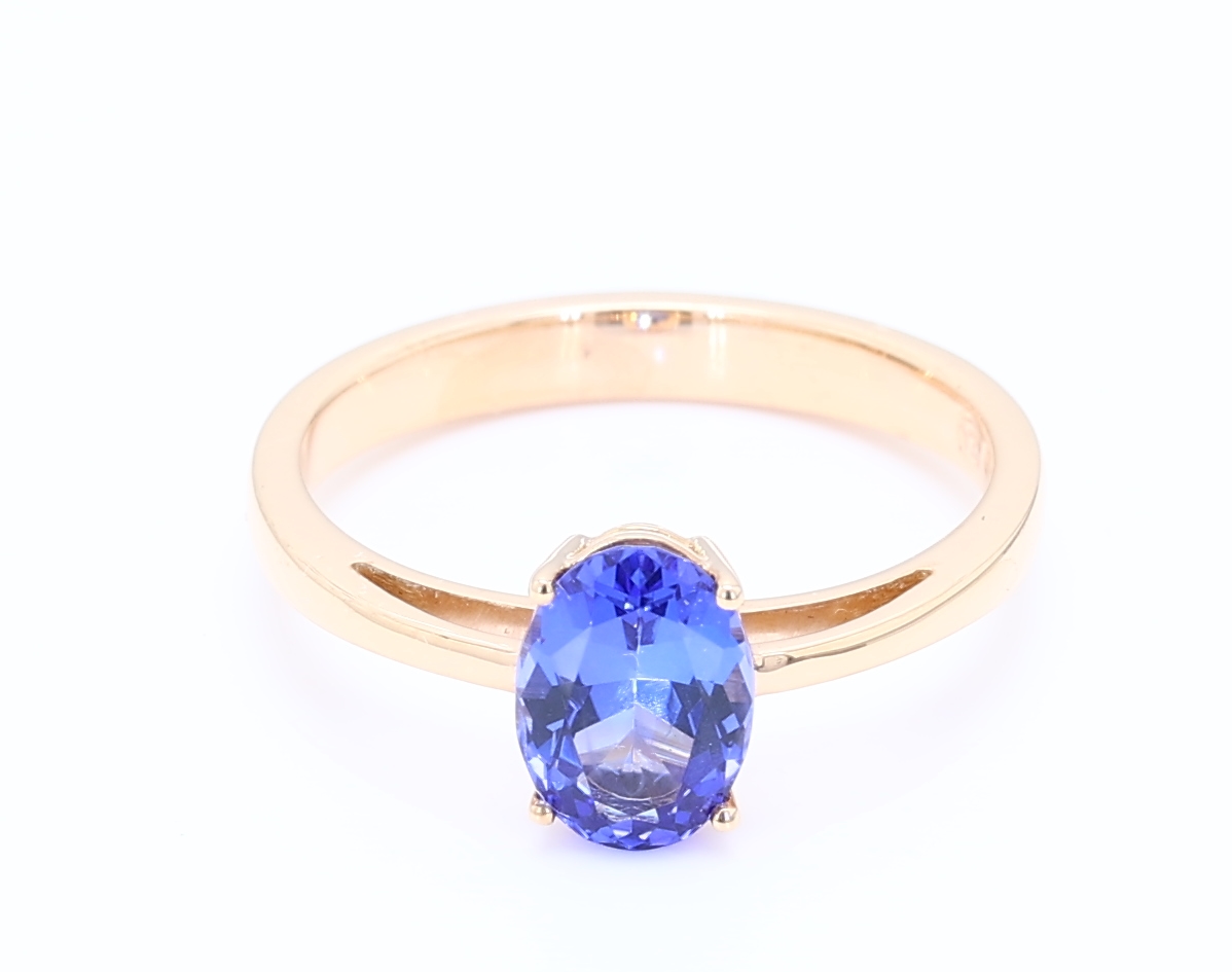 1.221ct Violet Blue Vivid+ AAA+