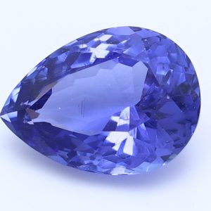 2.08ct Pear blue VIOLET Vivid AAA Natural Certified Gemstone