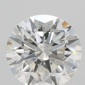 1.02ct F I3 Round  Cut Natural Certified Diamond