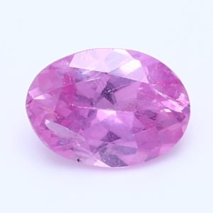0.586ct Oval Mixd Vivid Violet Pink Natural Certified Gemstone