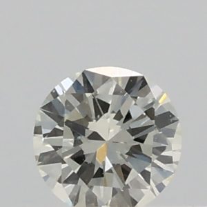 0.203ct L VVS2 Round Cut Natural Certified Diamond