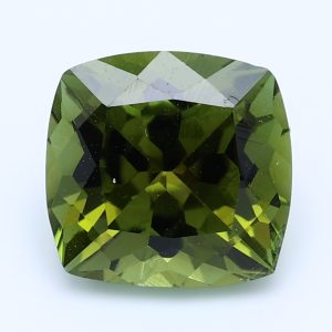 2.776ct Cushion Vivid Yellowish Green  Natural Certified Gemstone