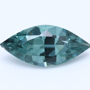 1.226ct Marquise Vivid Greenish Blue Natural Certified Gemstone