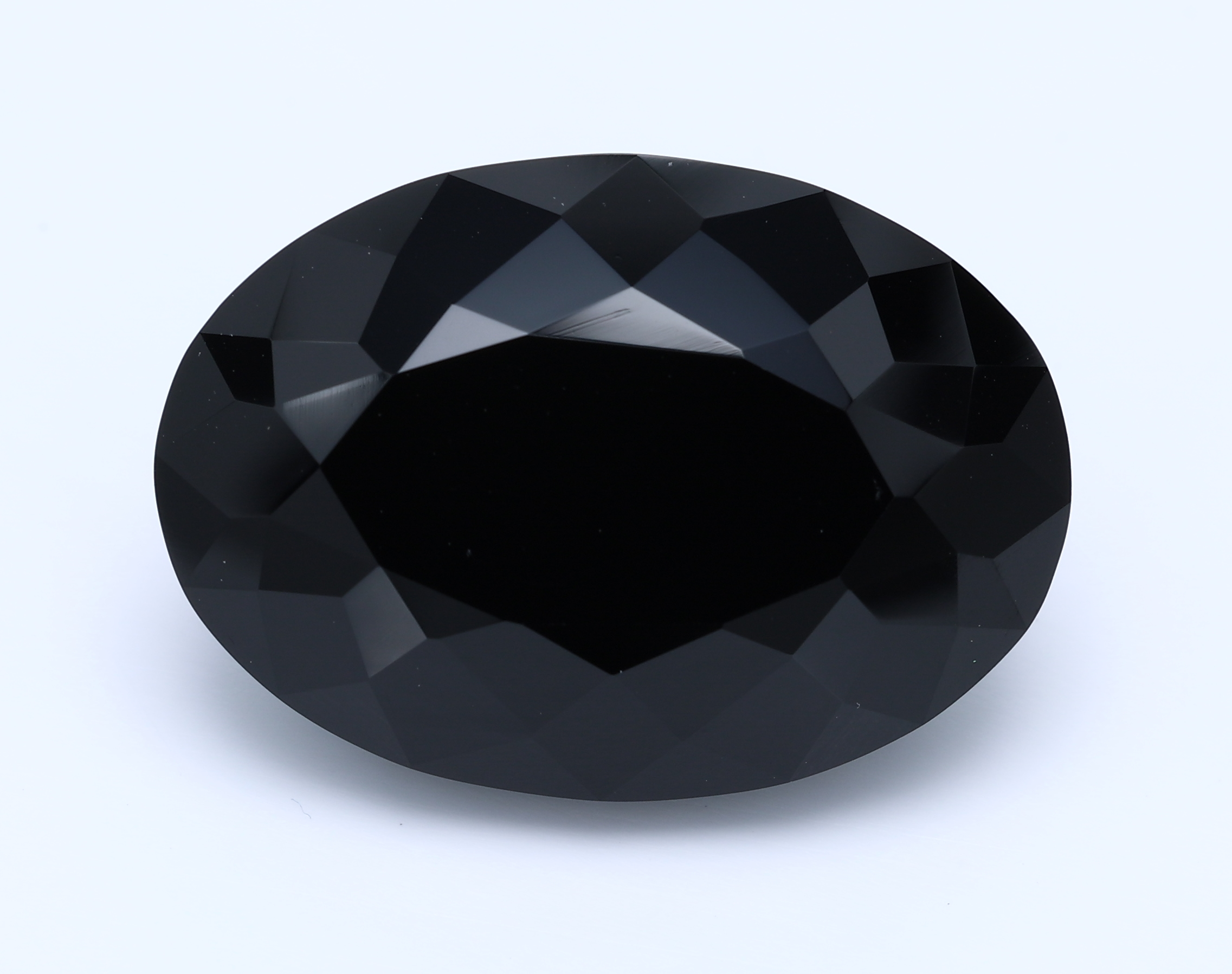34.816ct Rectangular Mixed Cut Dark Toned Green Natural Certified Gemstone